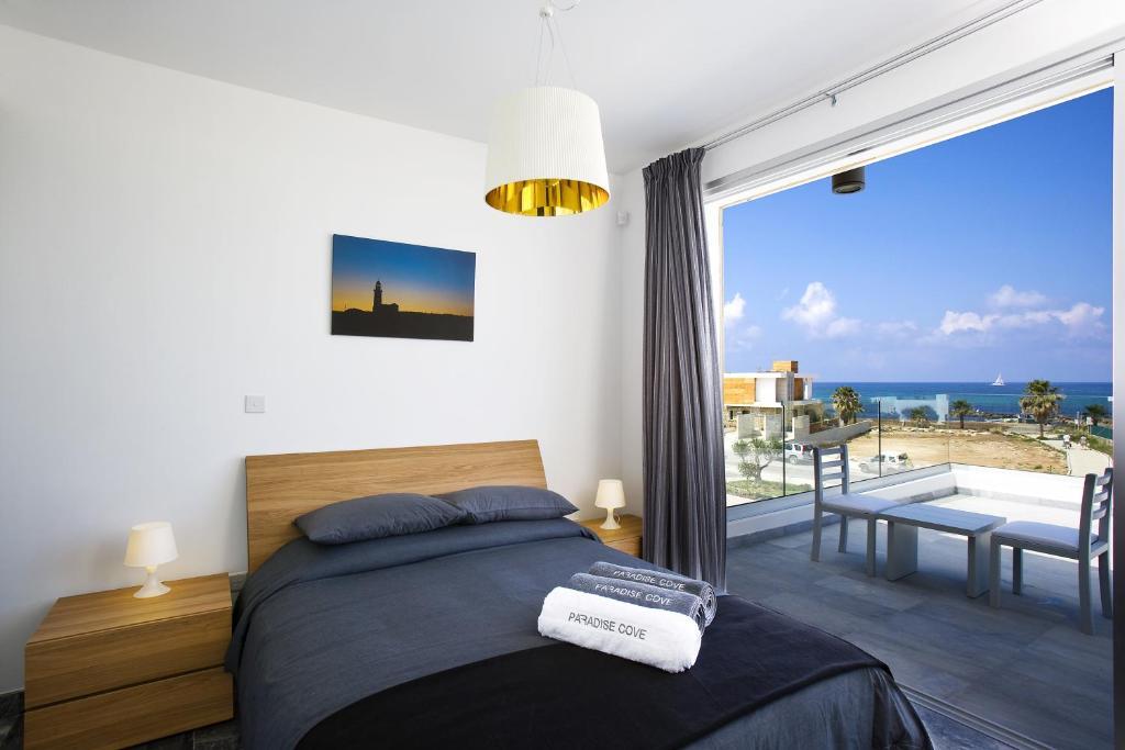 Paradise Cove Luxurious Beach Villas Paphos Quarto foto