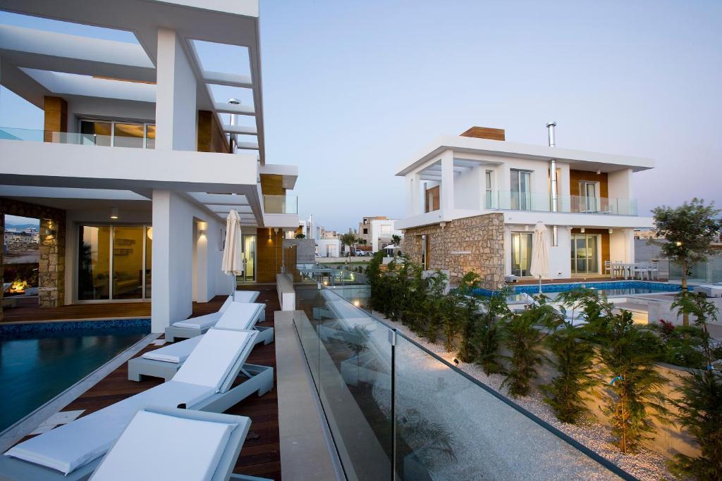 Paradise Cove Luxurious Beach Villas Paphos Quarto foto